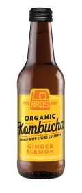 Ginger & Lemon Kombucha - Organic - Low sugar 12x330ml