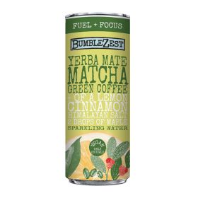 Fuel & Focus: Sparkling Yerba Mate, Matcha, Coffee 12x250ml