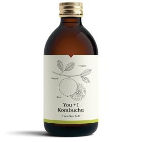 Kombucha Lime Sea Salt - Organic 12x300ml
