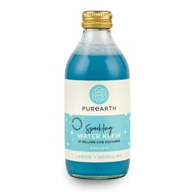 Lemon & Spirulina Water Kefir - Organic 12x270ml
