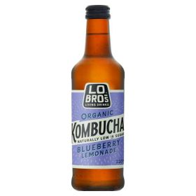 Blueberry Lemonade Kombucha - Organic - Low sugar 12x330ml