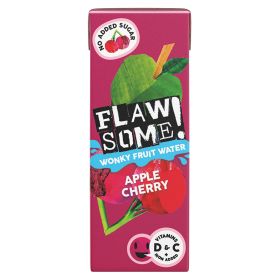 Kids Apple & Sour Cherry Wonky Fruit Water 27x200ml