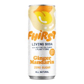 Living Soda Ginger Mandarin 12x330ml