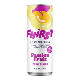 Living Soda Passion Fruit 12x330ml