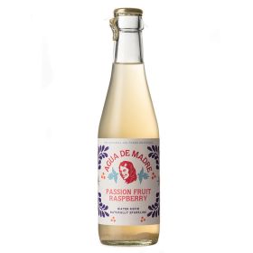 Passion Fruit & Raspberry Water Kefir - Organic (bb 17/05/24