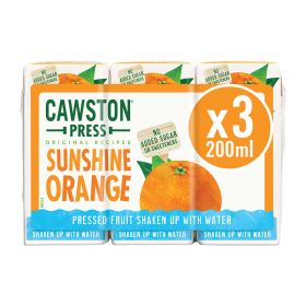 Sunshine Orange Fruit Water 18x(3x200ml)