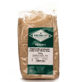 Intan Rice Long Grain White Rice - Organic 5x500g