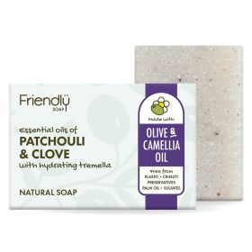 Olive Oil Soap Bar - Patchouli & Clove 6x95g