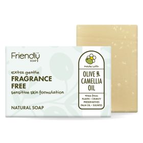 Olive Oil Soap Bar - Fragrance Free 6x95g