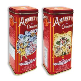 Crunchy Amaretti in Tall Tin 1x175g