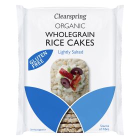 Wholegrain Rice Cakes Lightly Salted - Organic 12x130g