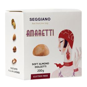Amaretti Soft Almond Biscuits 6x200g