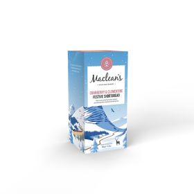 Cranberry & Clementine Festive Shortbread 12x150g