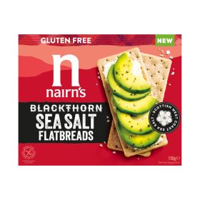 Gluten Free Blackthorn Sea Salt Flatbreads 6x150g