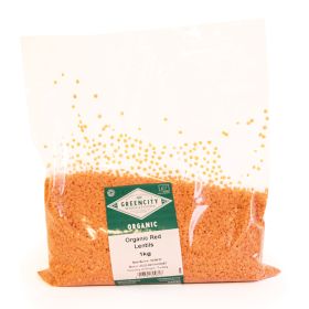Red Lentils - Organic 1x1kg