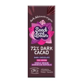 72% Dark Chocolate Mini Bars - Organic 30x25g