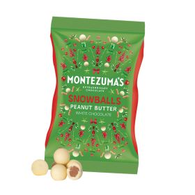 White Choc Snowballs Milk Choc & Peanut Butter Centre 7x120g