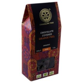 Dark Chocolate Covered Orange Peel - Organic 1x160g