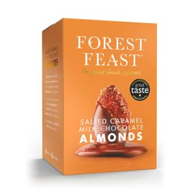 Clearance - Salted Caramel Milk Chocolate Almonds Gift Cube