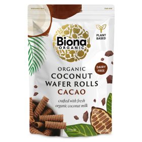 Coconut Wafer Rolls Cacao - Organic 12x100g