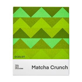 Matcha Crunch - 70% Dark Chocolate - Organic 12x70g