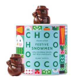 43% Colombia Oat M!lk Chocolate Mini Snowmen Tube 12x100g
