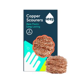 Eco Copper Scourers - 2 pack 10x2 pack