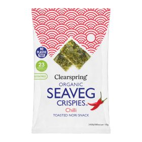 BB: 12.03.26 Seaveg Crispies Chilli - Organic 20x4g
