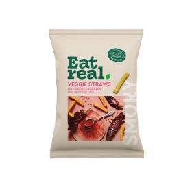 Veggie Straws Smoked Paprika & Chilli 10x110g