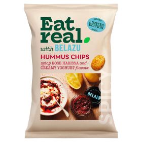 Hummus Chips Rose Harissa & Natural Yogurt 10x110g