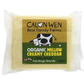 Mellow Cheddar Cheese - Organic 12x200g