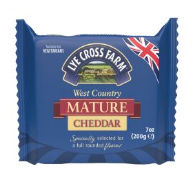 Mature Cheddar Cheese 12x200g