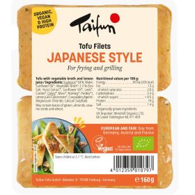 Tofu Fillets Japanese Style - Organic 8x160g