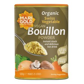 Reduced Salt Bouillon Powder (Grey) - Organic 6x500g
