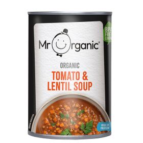 Tomato and Lentil Soup - Organic 6x400g