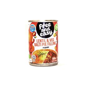 Lentil and Veg Balti Pie Filling - Organic 6x400g