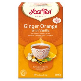 Ginger Orange Tea with Vanilla - Organic 6x17bags