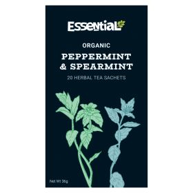 Peppermint & Spearmint Herbal Infusion Tea - Organic 4x20bag