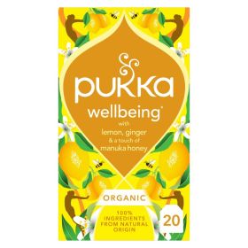 Lemon Ginger and a Touch of Manuka Honey Tea - Organic 4x20b