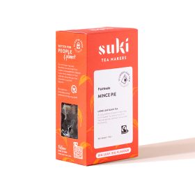 Fairtrade Mince Pie Pyramids Tea Bags 6x15