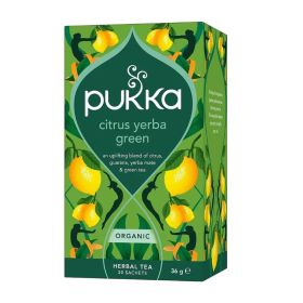 Uplift Citrus, Yerba Mate & Green Tea - Organic 4x20bags