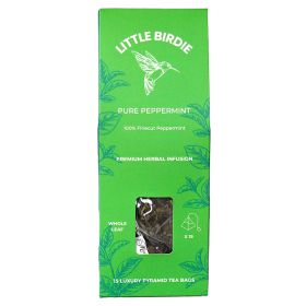 Pure Peppermint Tea Bags Pyramids 6x15