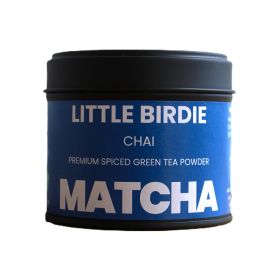 Chai Matcha Green Tea Powder - Tin 6x30