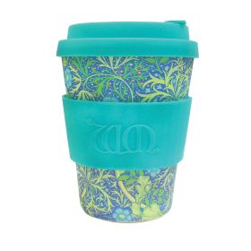 Ecoffee Cup - William Morris 'Seaweed Marine' 12oz 1x1