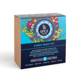 Curry Night Kit (Spices and Recipe Book) 1x(4x40g)