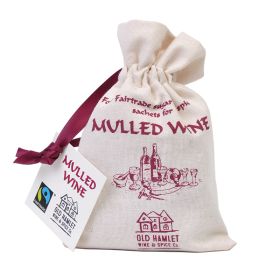 Mulled Wine Spices in Calico Bag (4 sachets) 10x112g