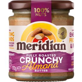 Crunchy Almond Butter - Unsalted 6x170g