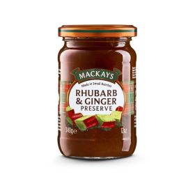 Rhubarb & Ginger Preserve 6x340g