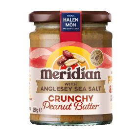Crunchy Peanut Butter with Halen Mon Anglesey Sea Salt 6x280