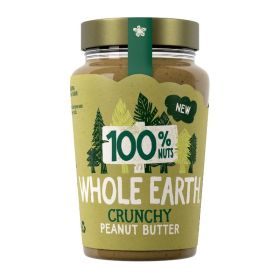 100% Nuts Crunchy Peanut Butter 6x340g
